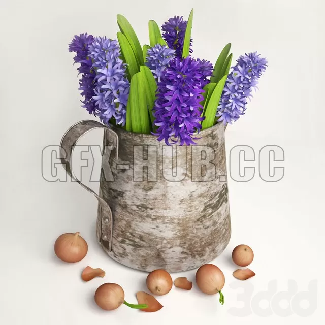Flowers in a watering can – 214729