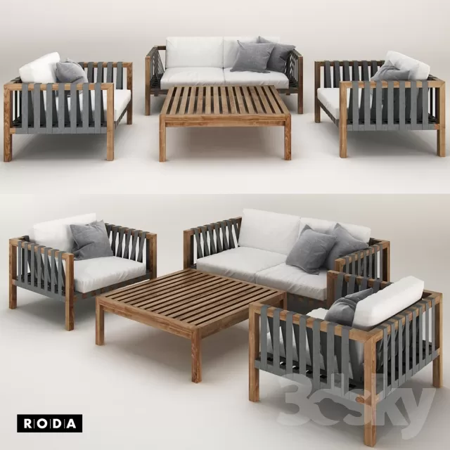 3DSKYMODEL – Sofa – 558