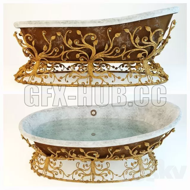 Forged stand for the bathroom – 214831 Forged stand for the bathroom – 214831