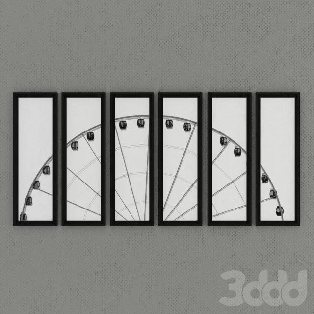 Frame -merry go round – 214915