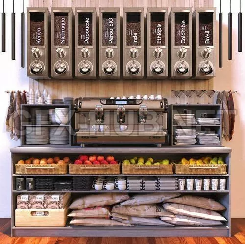 FRANKE T600 3 sur la route du cafe 3d Model – 214971