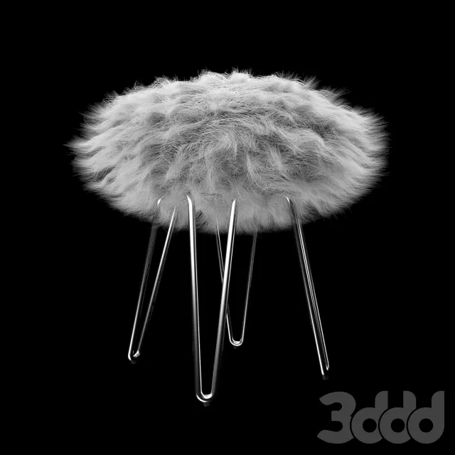 Fur Stool – 215055