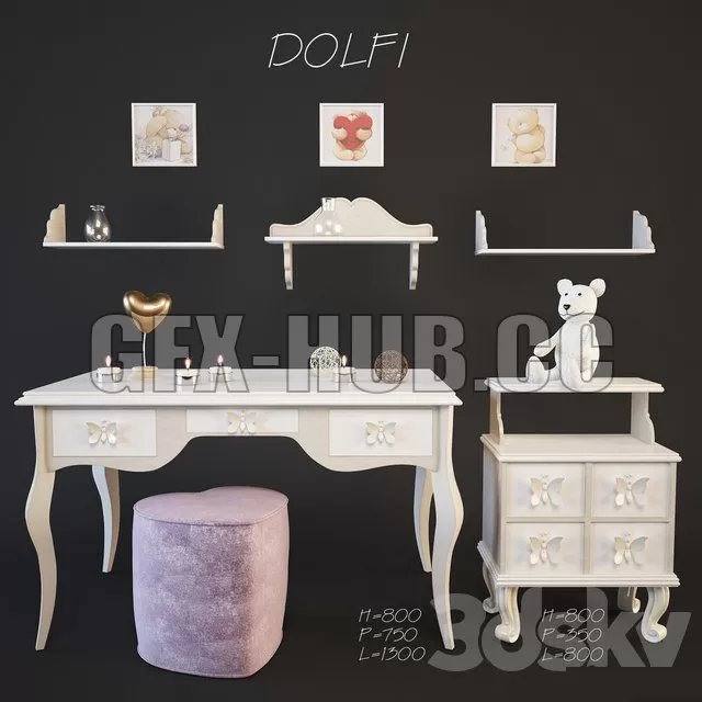 Furniture in the nursery – 215089 Furniture in the nursery – 215089