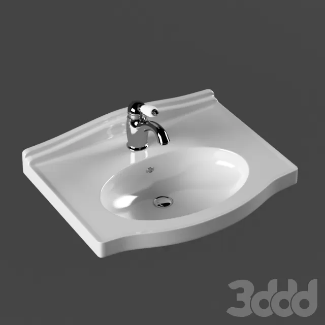 Galassia Ethos + смеситель Fabio – 215153