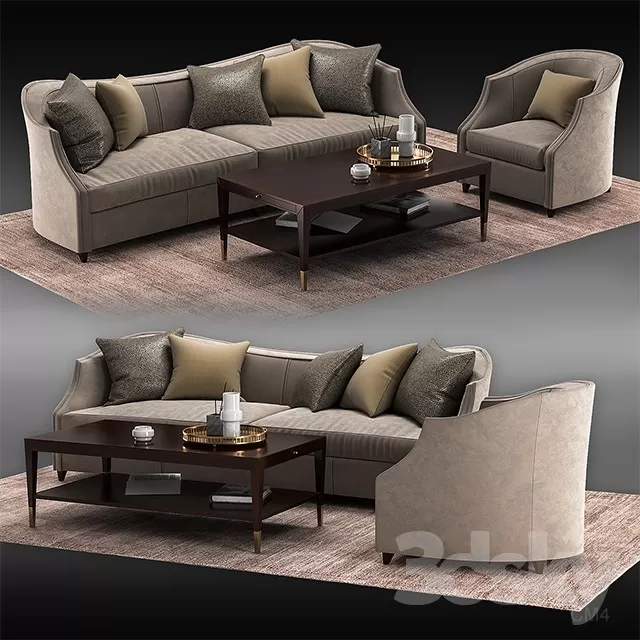 3DSKYMODEL – Sofa – 578