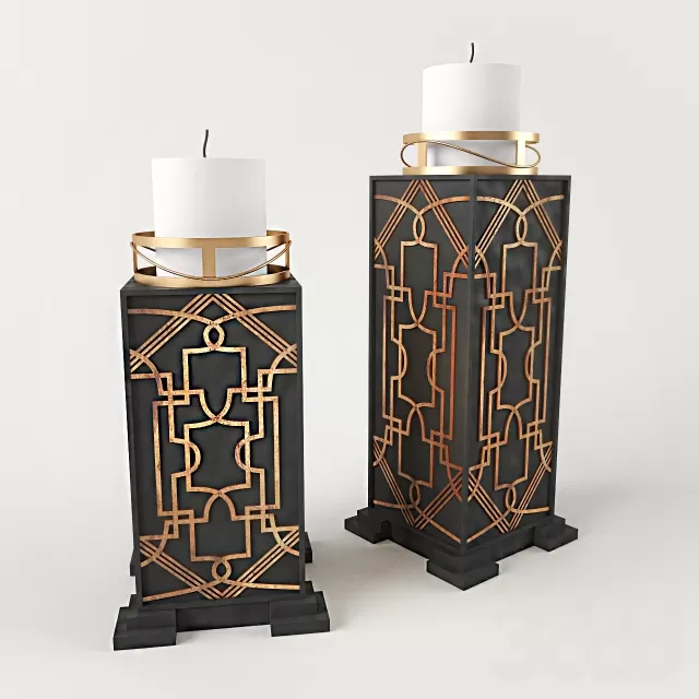 Gatsby Candle Holder – 215247