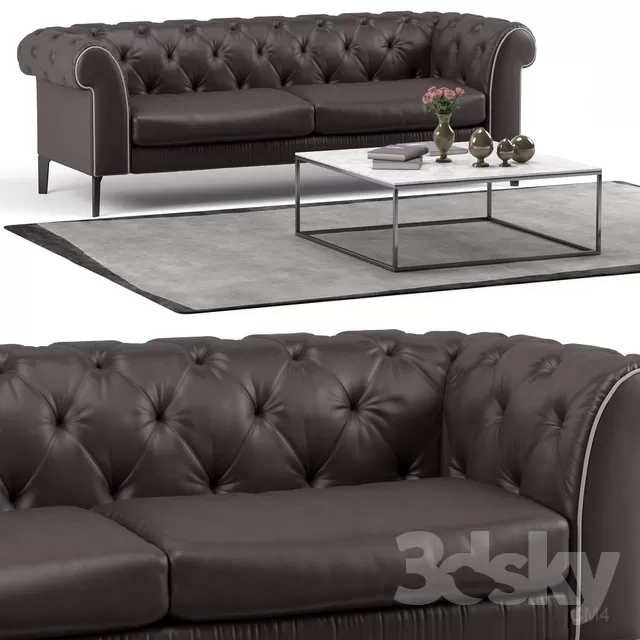 3DSKYMODEL – Sofa – 590