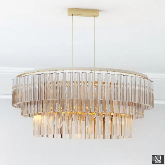 Glass Rod Chandelier – 215481