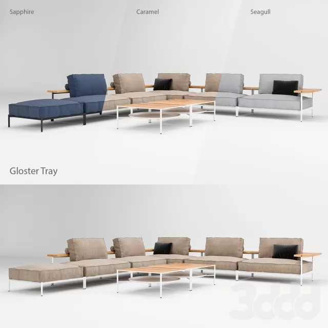 Gloster Collection Tray Lounge F – 215523