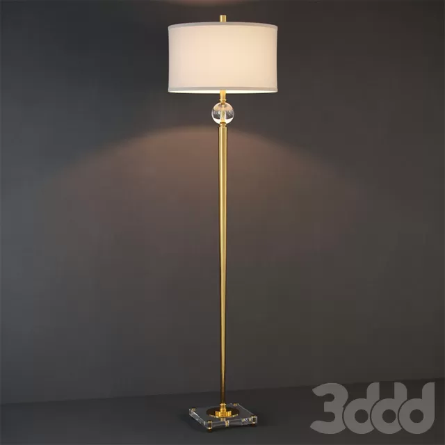 GRAMERCY HOME – ALMA FLOOR LAMP FL048-1-BRSH – 215631