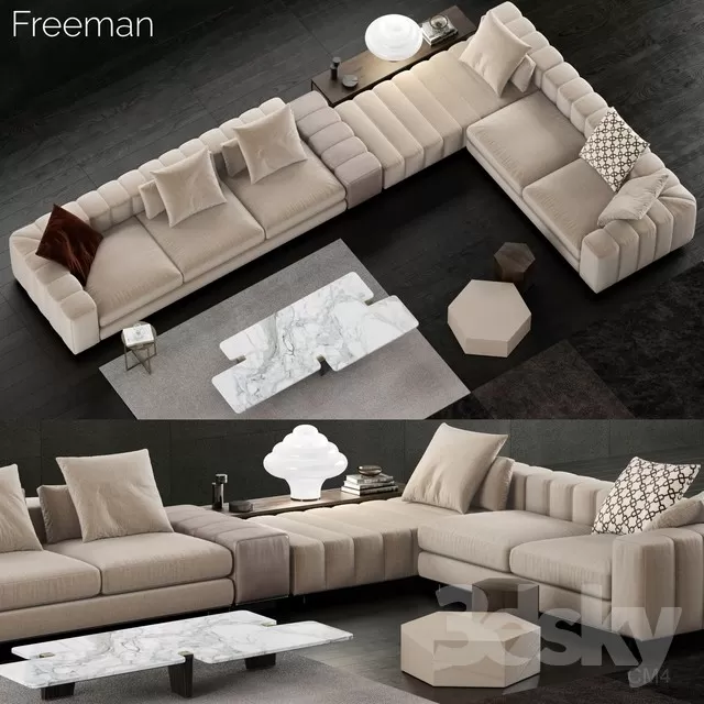 3DSKYMODEL – Sofa – 603