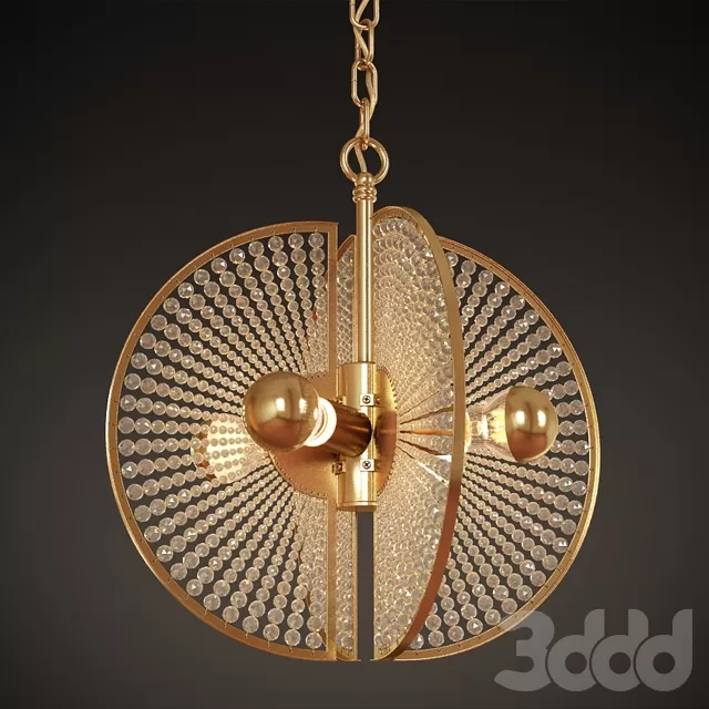 GRAMERCY HOME – LAKISH CHANDELIER CH113-4-BRS – 215709