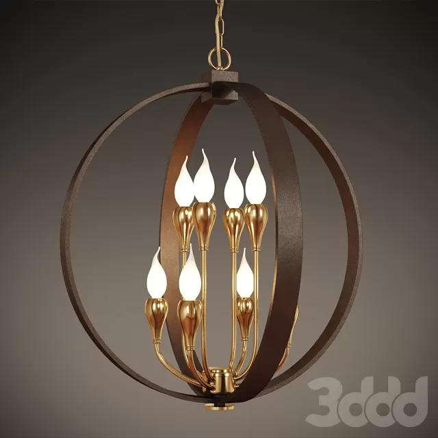 GRAMERCY HOME – LINNETTE CHANDELIER CH107-8 – 215715