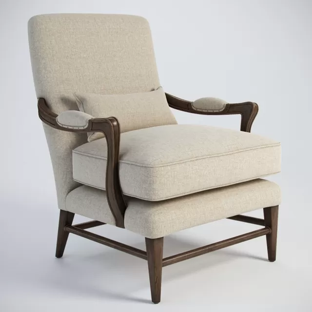 GRAMERCY HOME – PALMER ARMCHAIR 602.025-IV03 – 215777
