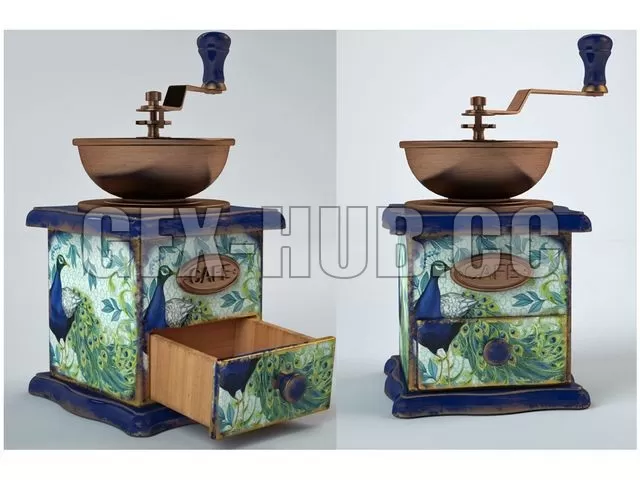 Grinder decorated decoupage technique – 215883