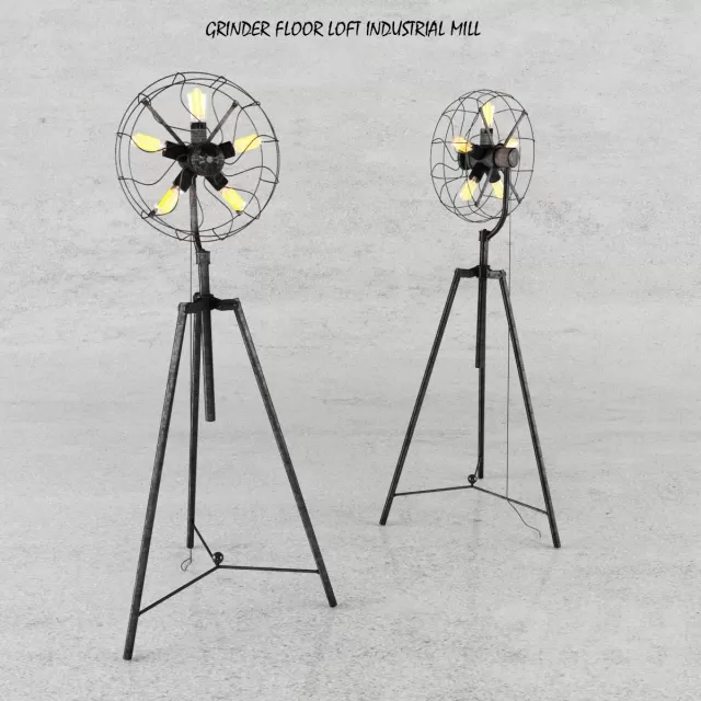 GRINDER FLOOR LOFT INDUSTRIAL MILL – 215885