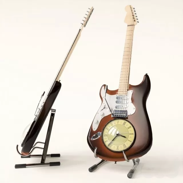 Guitar clock – 215959 Guitar clock – 215959