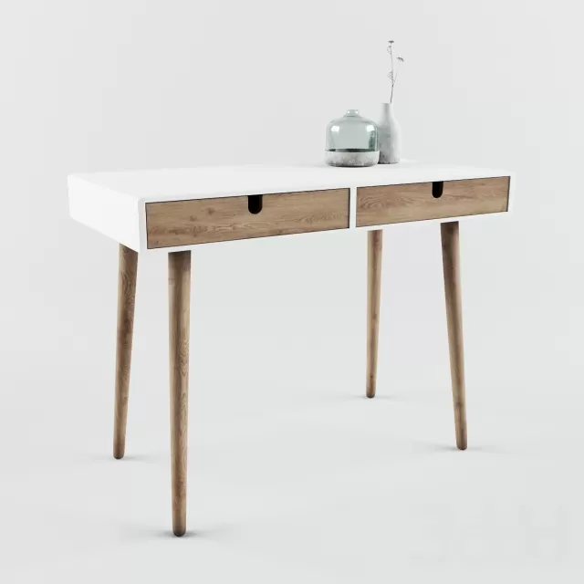 Habitables white desk – 215989