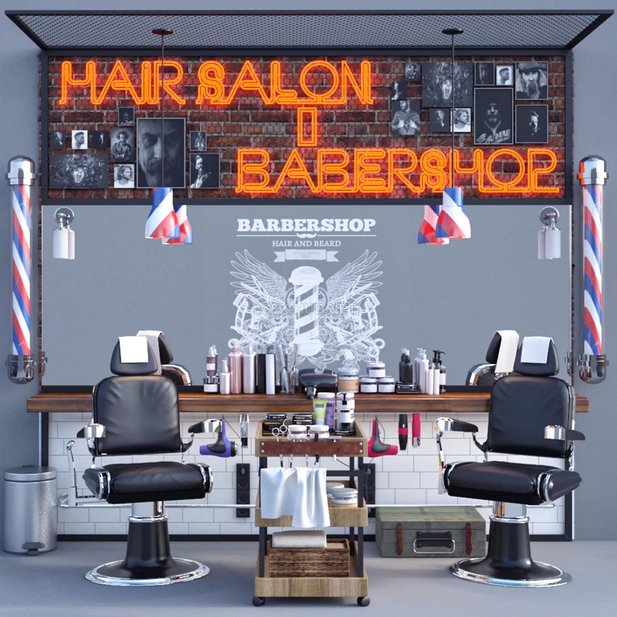 Hair Salon Barber Shop – 215999