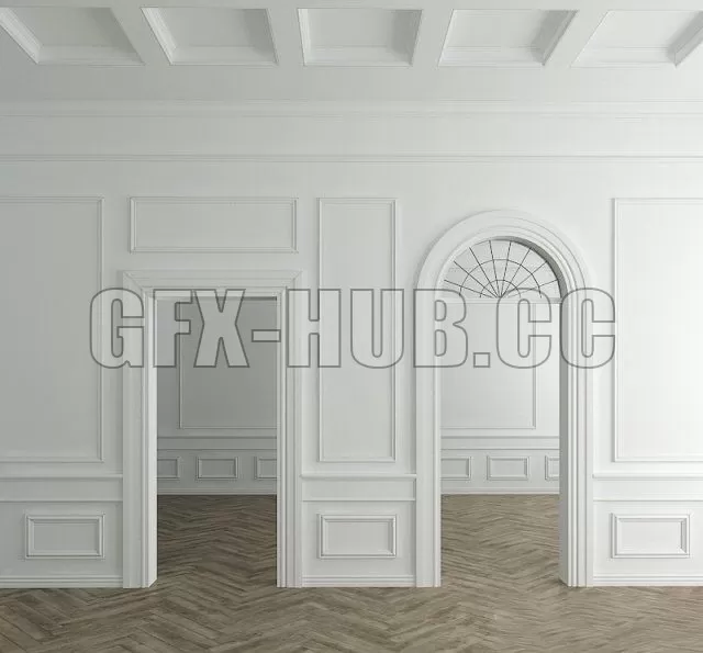 Harmony stucco decoration of the walls and openings – 216147