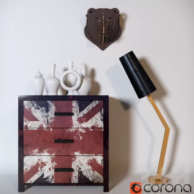 Head Bear Dekor – 216217