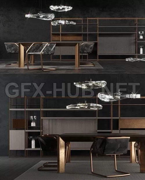 Henge Terzani Leebroom 3d Model – 216283