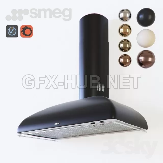 Hood Smeg Coloniale – 216459