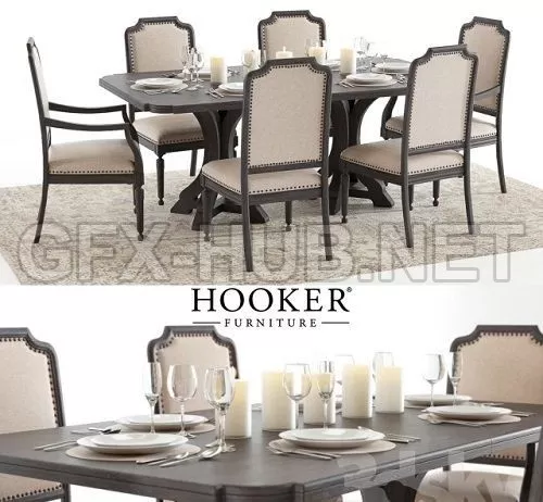 Hooker Corsica 01 3d Model – 216471