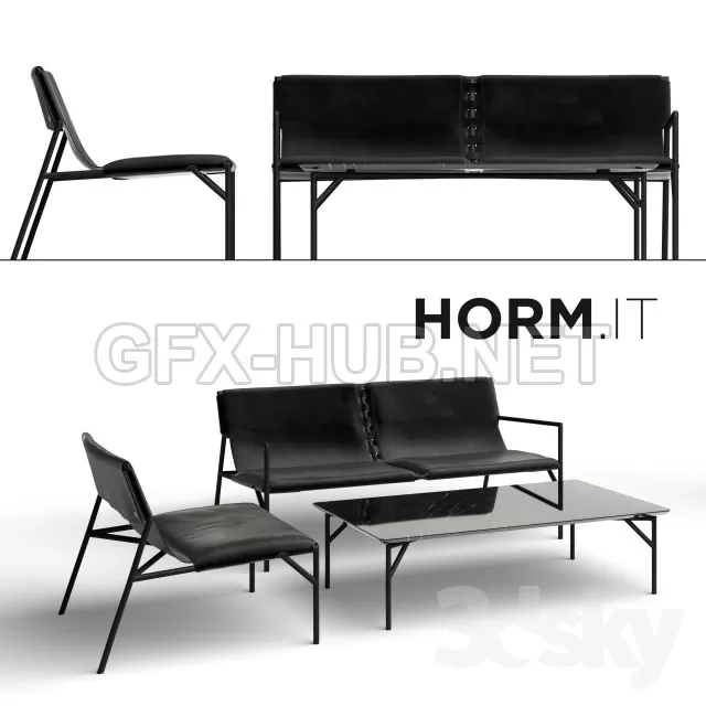 HORM.IT Tout le Jour Sofa  Coffee Table – 216507