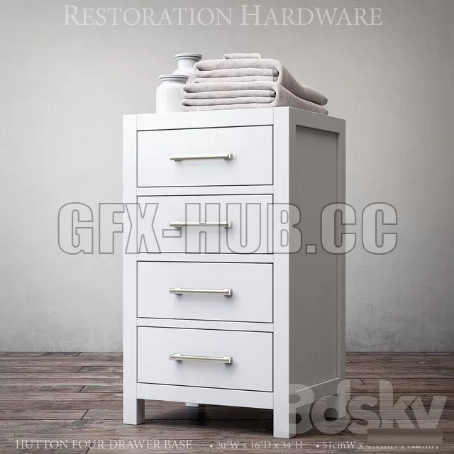 HUTTON FOUR-DRAWER BASE – 216641