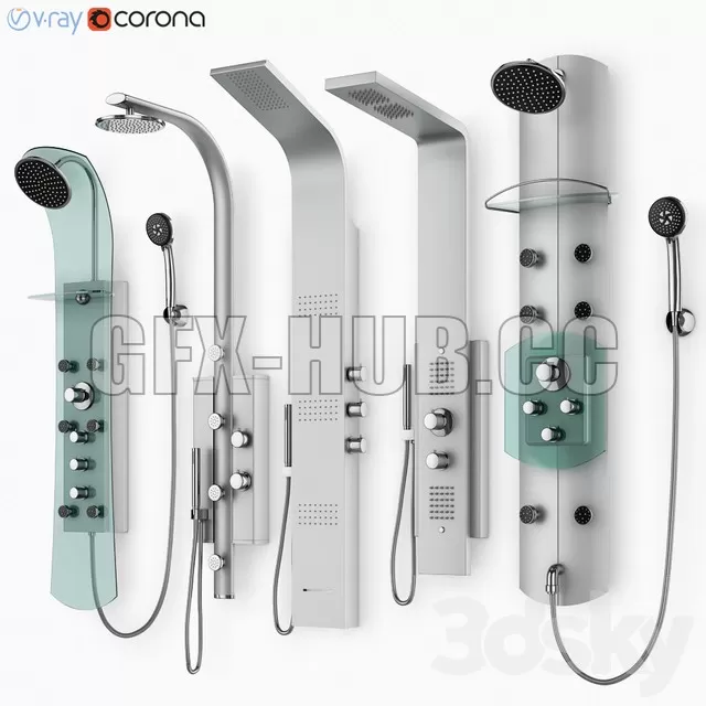 Hydromassage panels Ravak set 21 – 216673