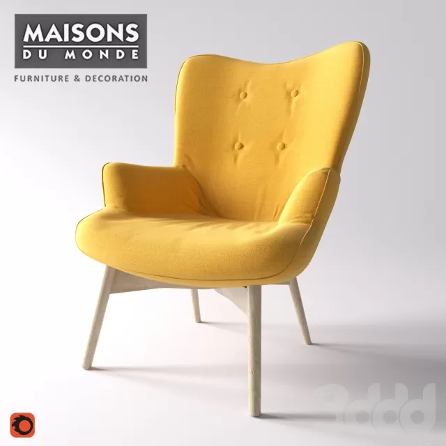 Iceberg armchair Maisons Du Monde – 216699