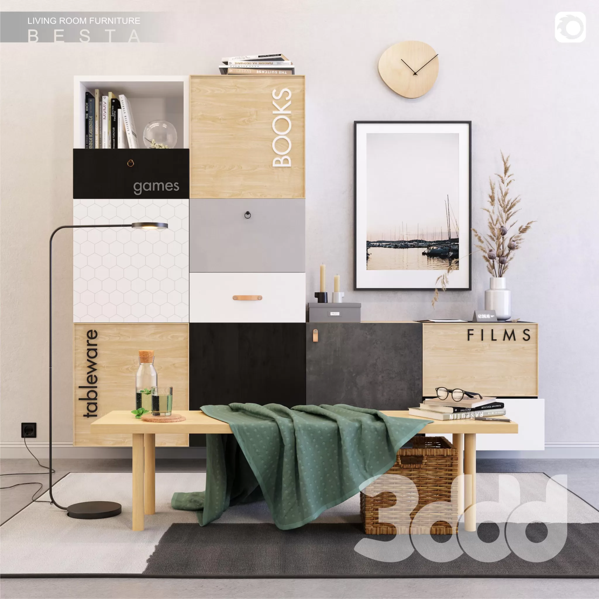 IKEA BESTA Set 4 – 216775