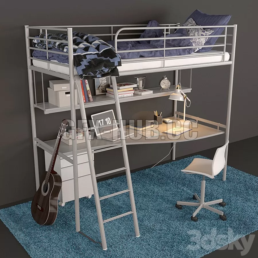 IKEA kids bed Svarta – 216847