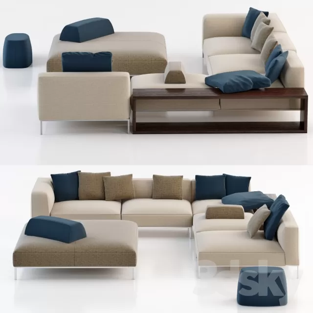 3DSKYMODEL – Sofa – 679