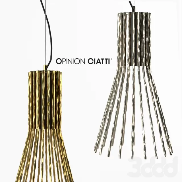 Iron pendant lamp. BATTI.BATTI by Opinion Ciatti – 217315