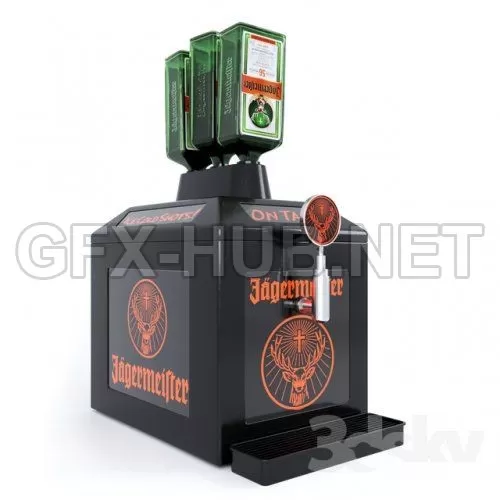 Jagermeister Tap Machine 3D MODEL – 217415