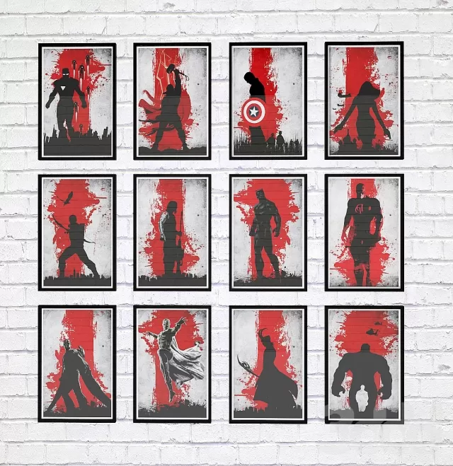 Justice League Poster Set include – 217553