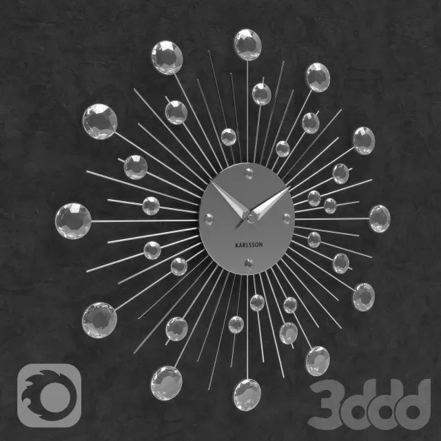 Karlsson Wall clock Sunburst – 217651