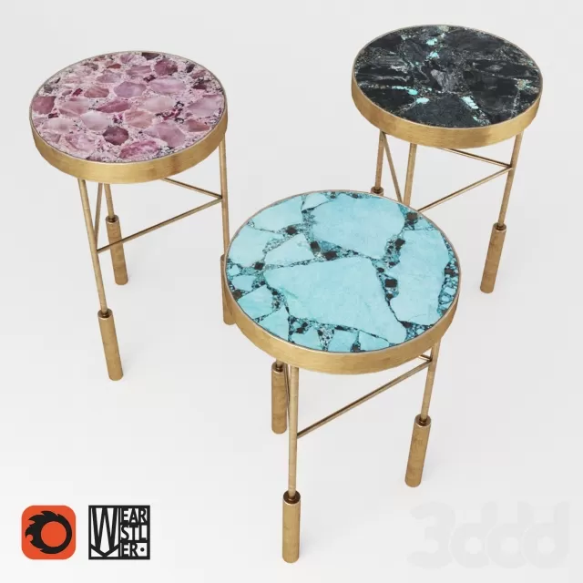 Kelly Wearstler Sedona Side Table – 217727