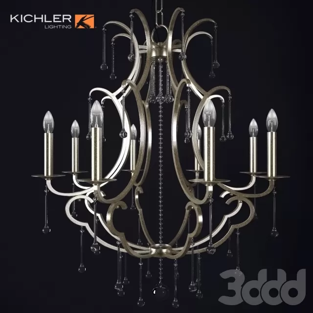 Kichler Lighting Shelsley Collection Shelsley 8 Light Chandelier – 217789 Kichler Lighting Shelsley Collection Shelsley 8 Light Chandelier – 217789
