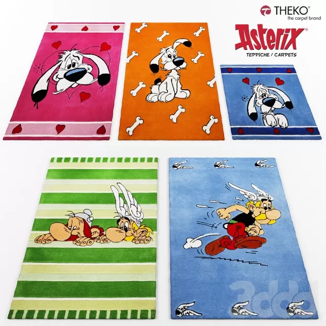 Kids carpets collection Asterix Acrylus by Theko. – 217797