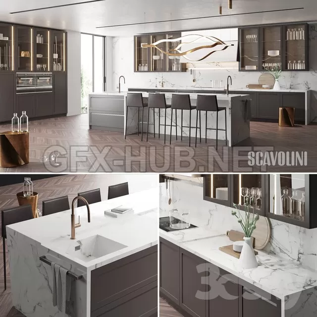 Kitchen Scavolini Carattere – 217961