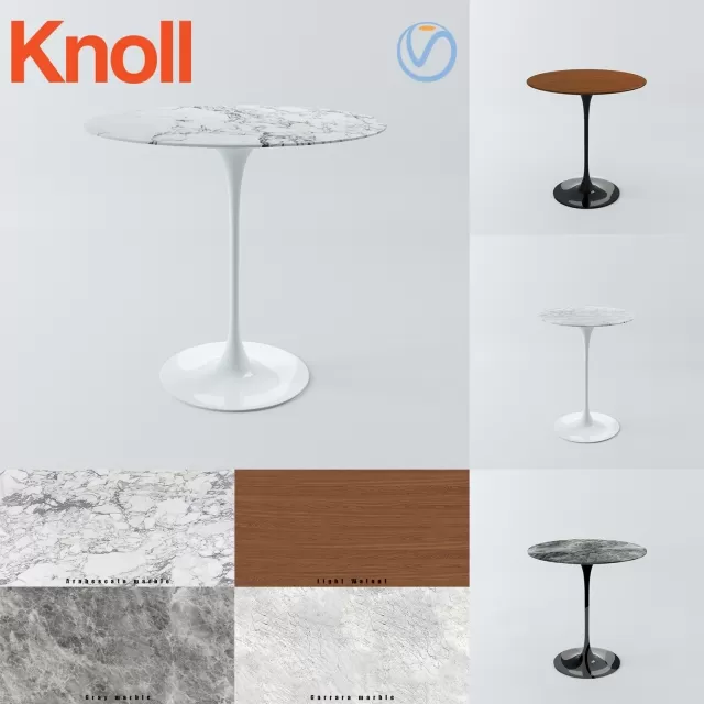 Knoll Saarinen Side Table – 218019