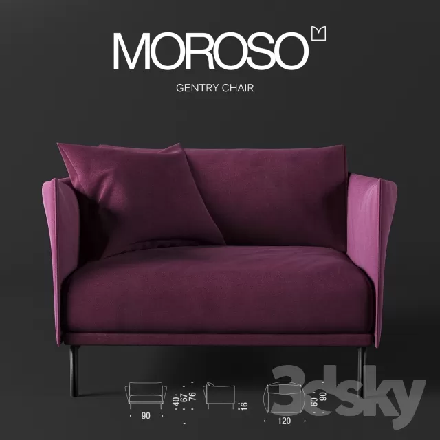 3DSKYMODEL – Sofa – 734
