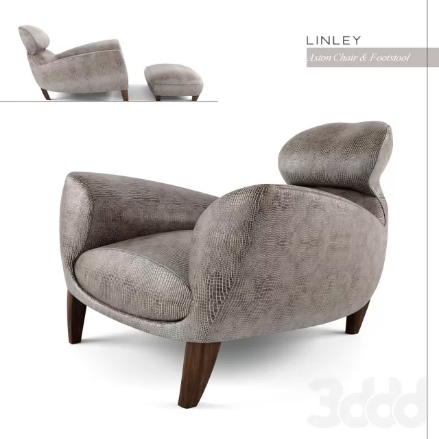 Linley. Кресло Aston и Банкетка – 218991