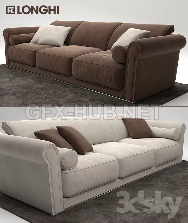 Longhi Loveluxe Paul Sofa – 219175