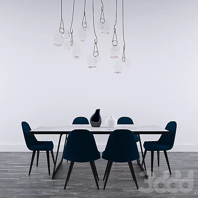 mad dining chair and table – 219507