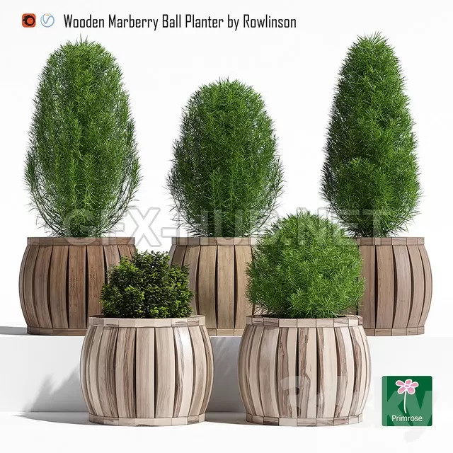 Marberry Ball Planter – 219669