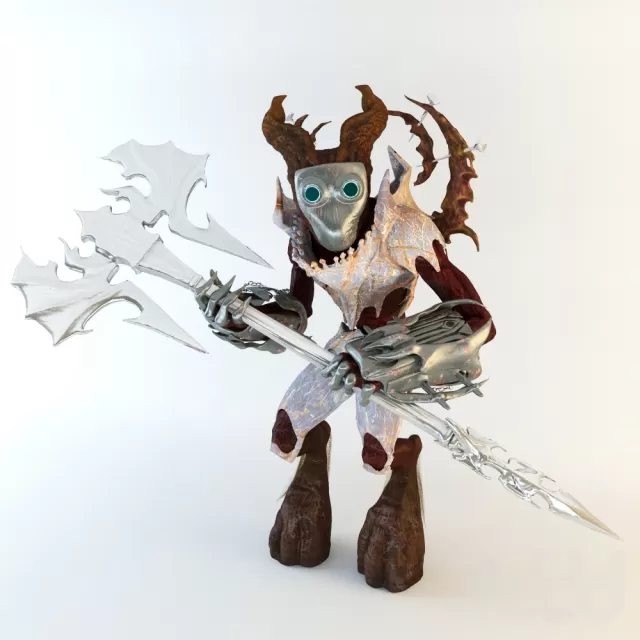 Mechanical Demon creature – 219885